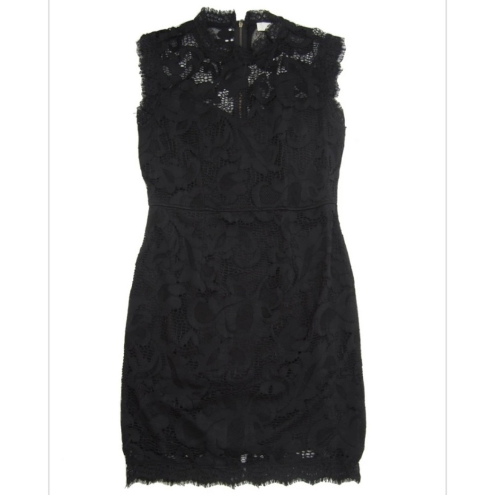 Sans Souci Black Lace Dress
